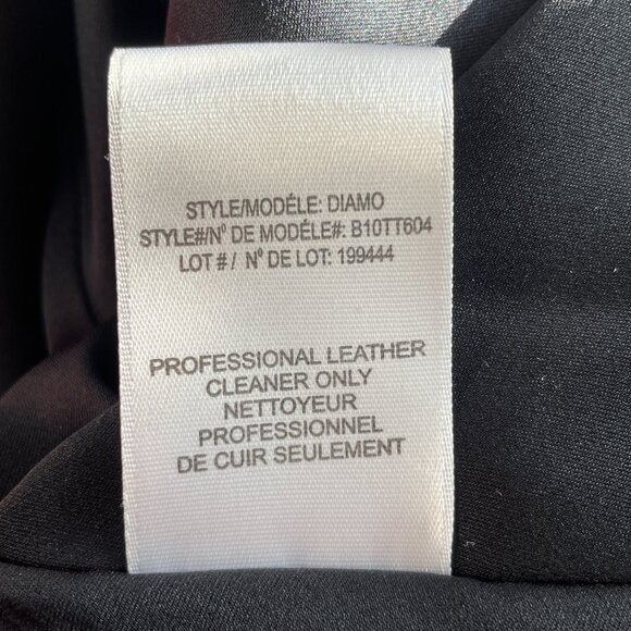 Stunning Theyskens' Theory Soft Black Leather Dress w/ pockets-Size 6 - Picture 8 of 14